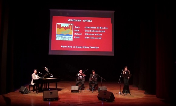 YILDIZLARIN ALTINDA Türk Sanat–Pop Müziği Gençler için Şarkılar Gençlik Piyano Konseri Genç Piyanist
